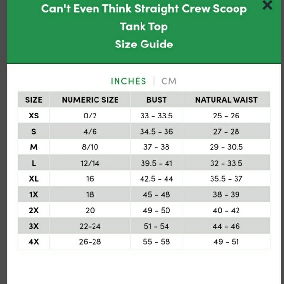 Can't Even Think Straight Crew Scoop Tank Top M - Picture 4 of 4